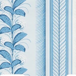ISO Schumacher Hydrangea Drape wallpaper